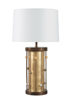 Abacus Column Table Lamp, Small