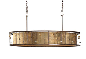 Abacus Oval Chandelier