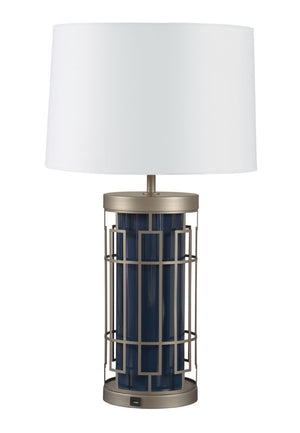 Chaumont Column Table Lamp, Small