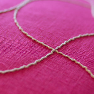 Pink Threads 20" Square