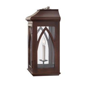 Edinburgh Lantern Sconce, Medium (Stained)