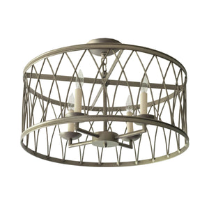 Montparnasse Round Pendant, Medium, 4-light & Semi-Flush
