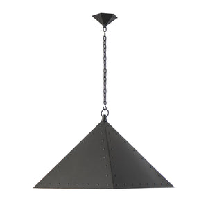 Rivet Pendant, Square, Medium