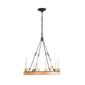 Beckett Ring Chandelier, Small, 8-Light