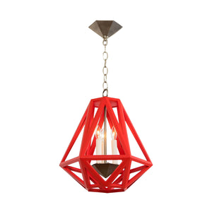 Metrique Pendant, Medium (Painted)