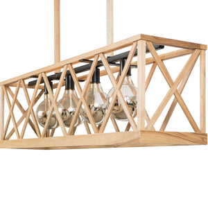 Napa Gate Chandelier, Medium (Stained)
