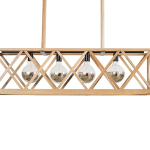 Napa Gate Chandelier, Medium (Stained)