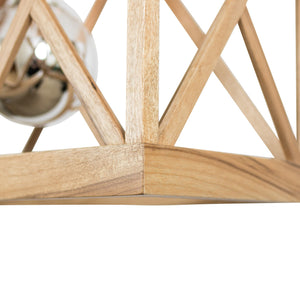 Napa Gate Chandelier, Medium (Painted)