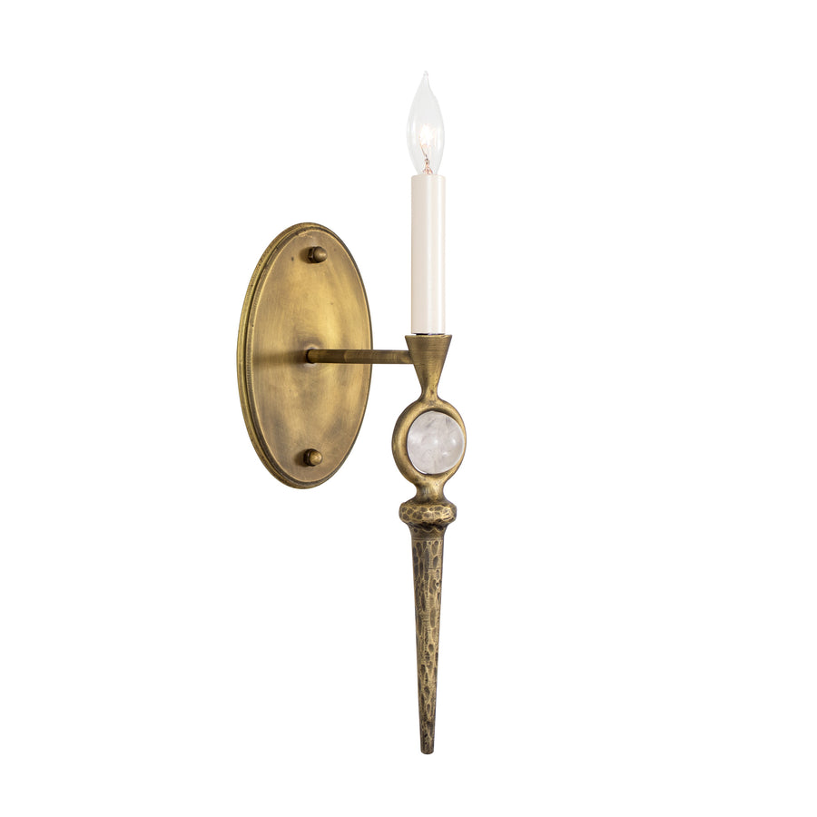 Odeon Sconce with Gem