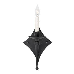 Charing Diamond Curved Arm Sconce