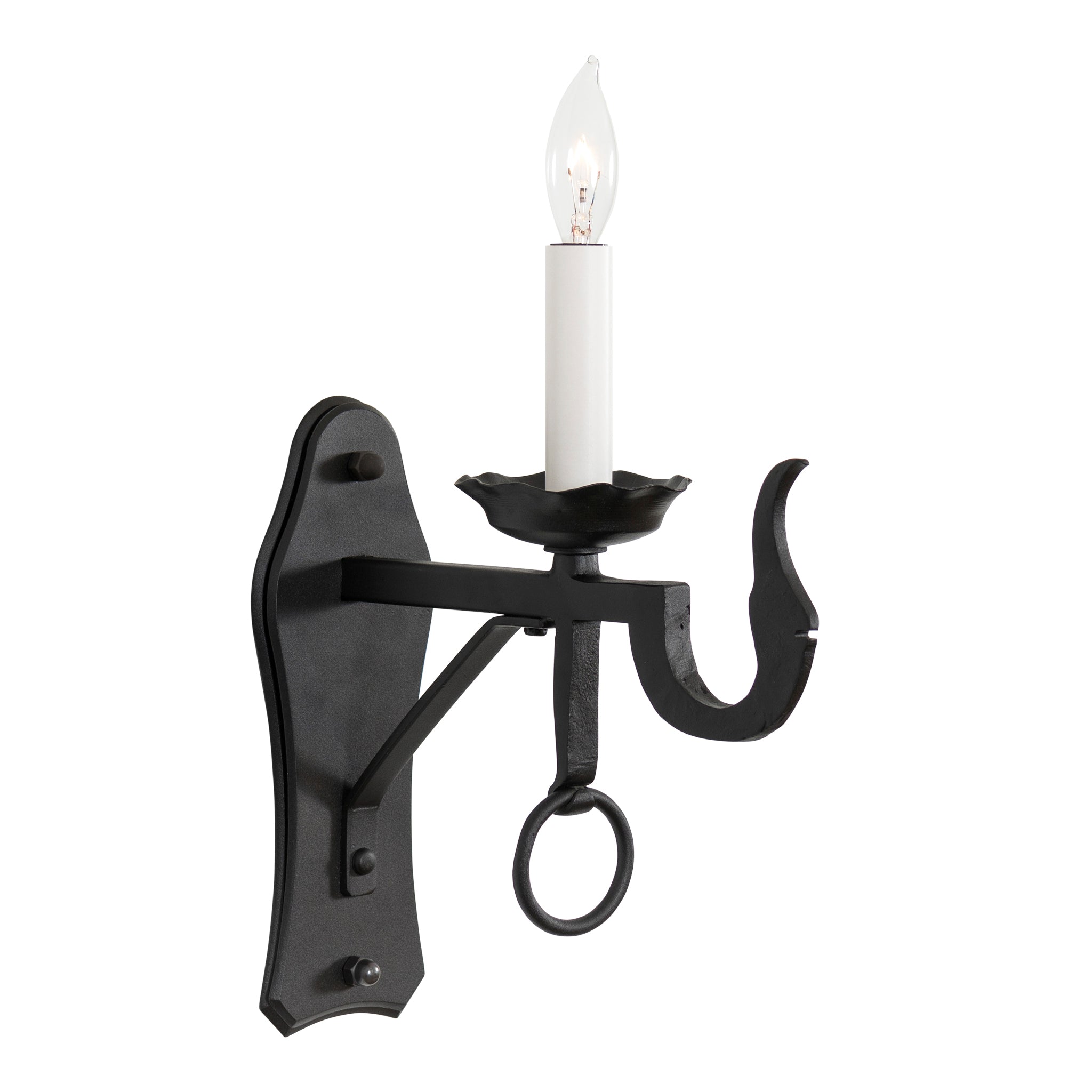 Cottage Equestrian Ring Sconce