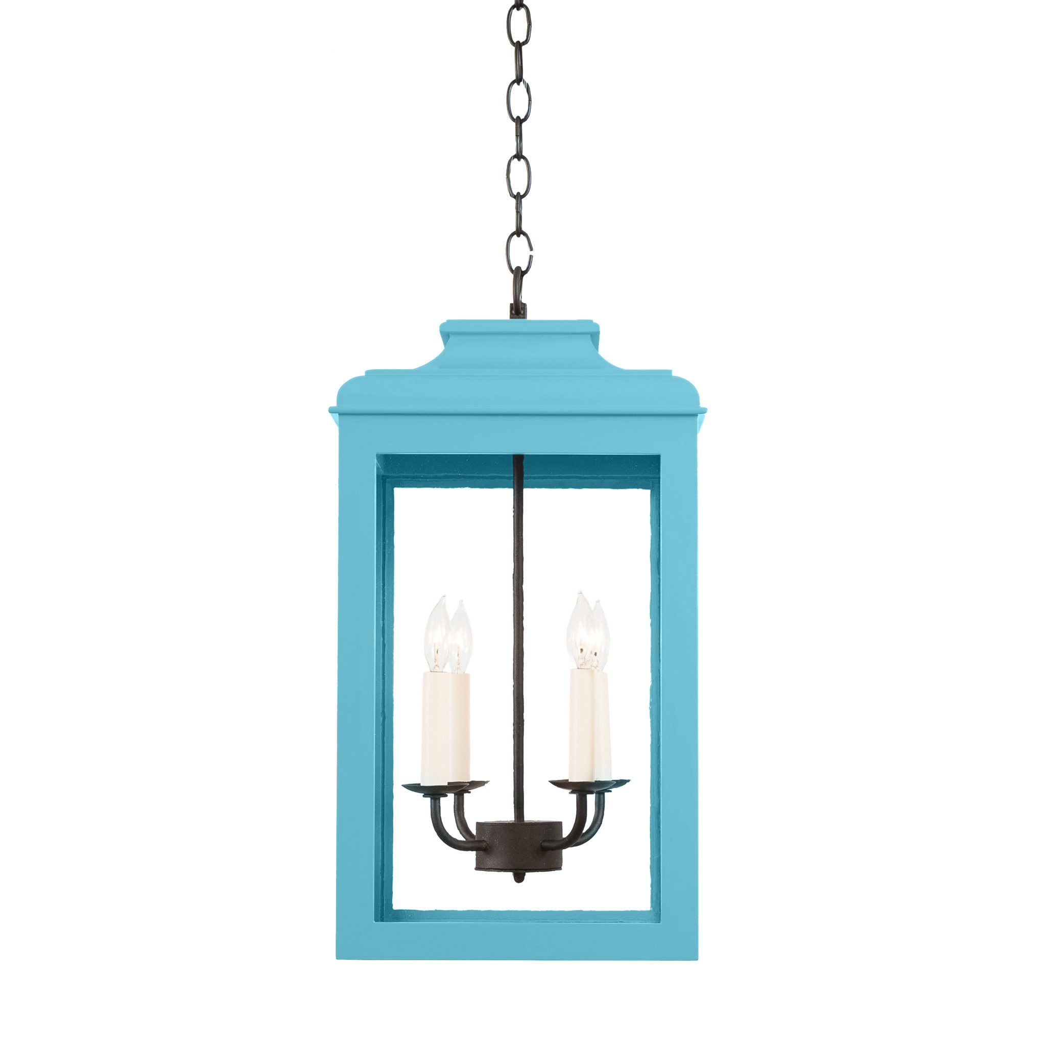 Blue lantern hotsell pendant light