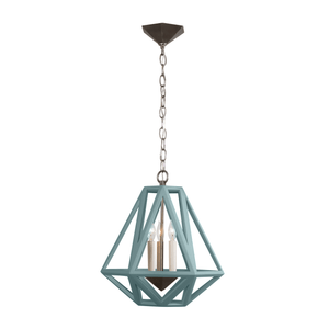 Metrique Pendant, Medium (Painted)