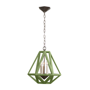 Metrique Pendant, Medium (Painted)
