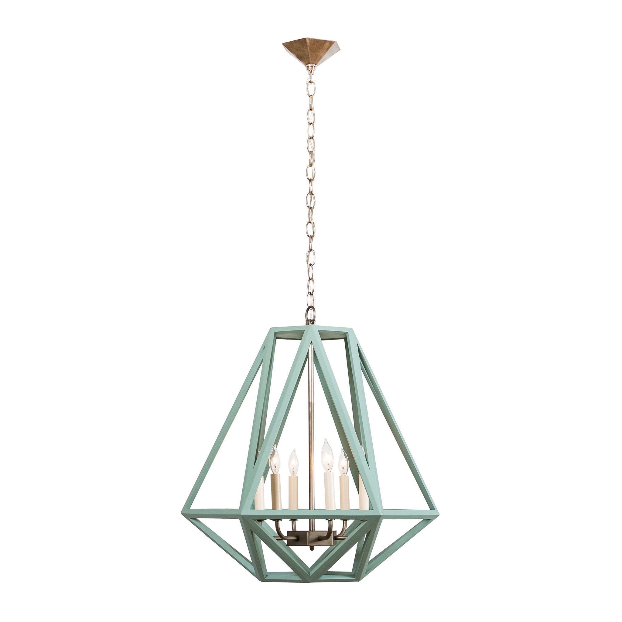 Metrique Pendant, Large (Painted)