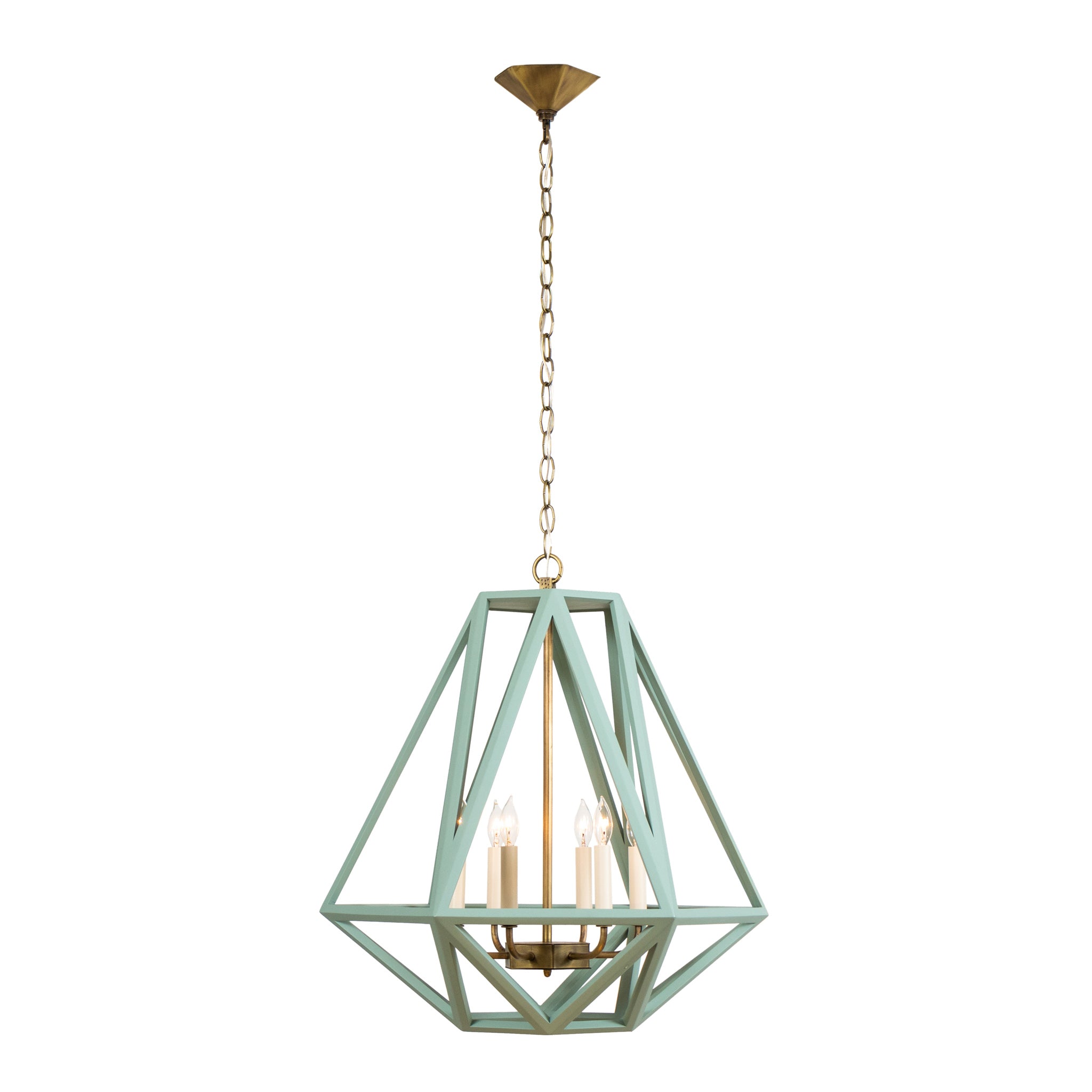 Metrique Pendant, Large (Stained)