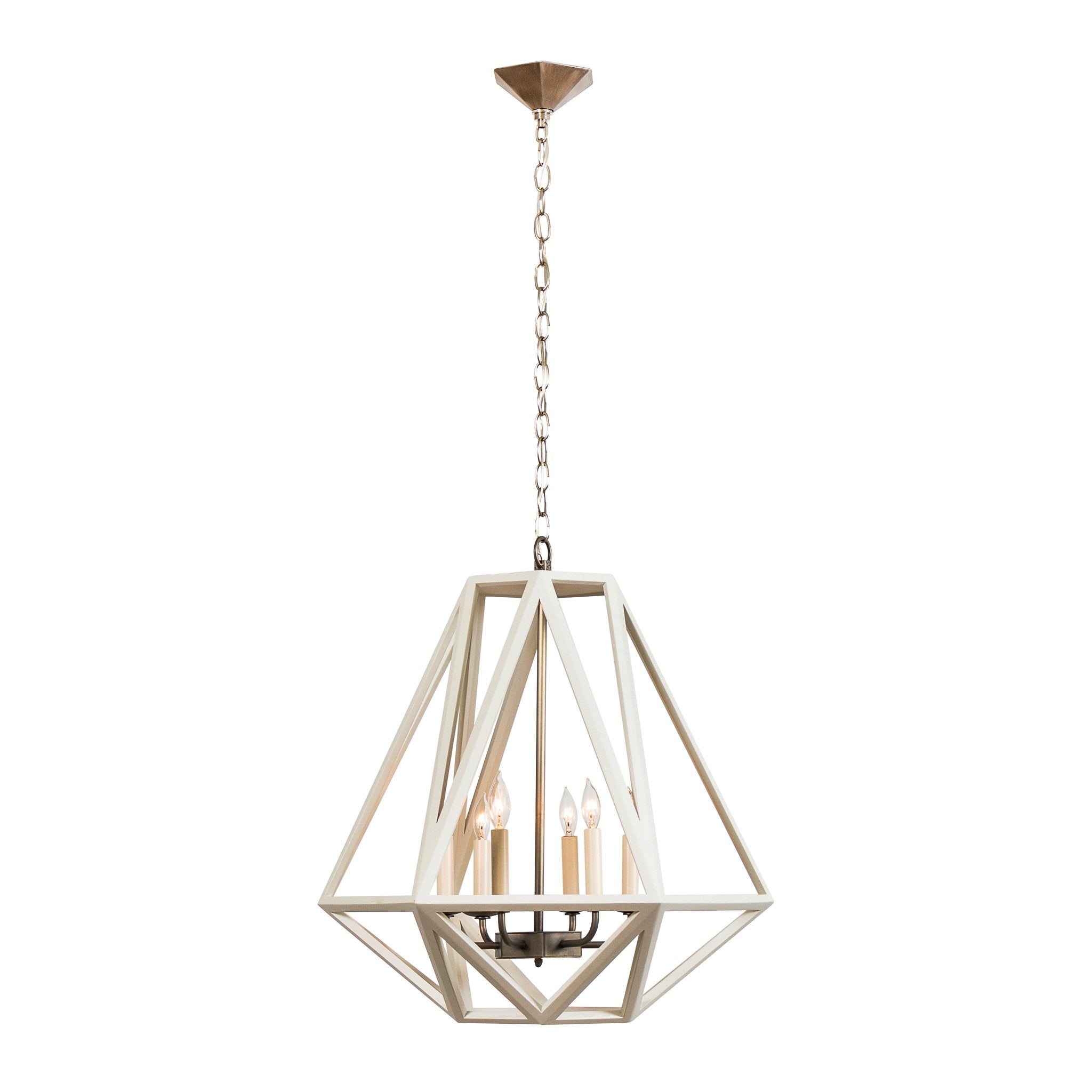 Metrique Pendant, Large (Painted)