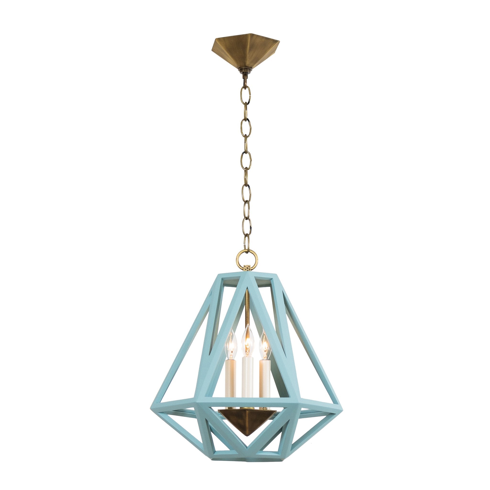 Metrique Pendant, Medium (Painted)