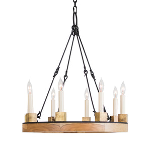 Beckett Ring Chandelier, Large, 12-Light
