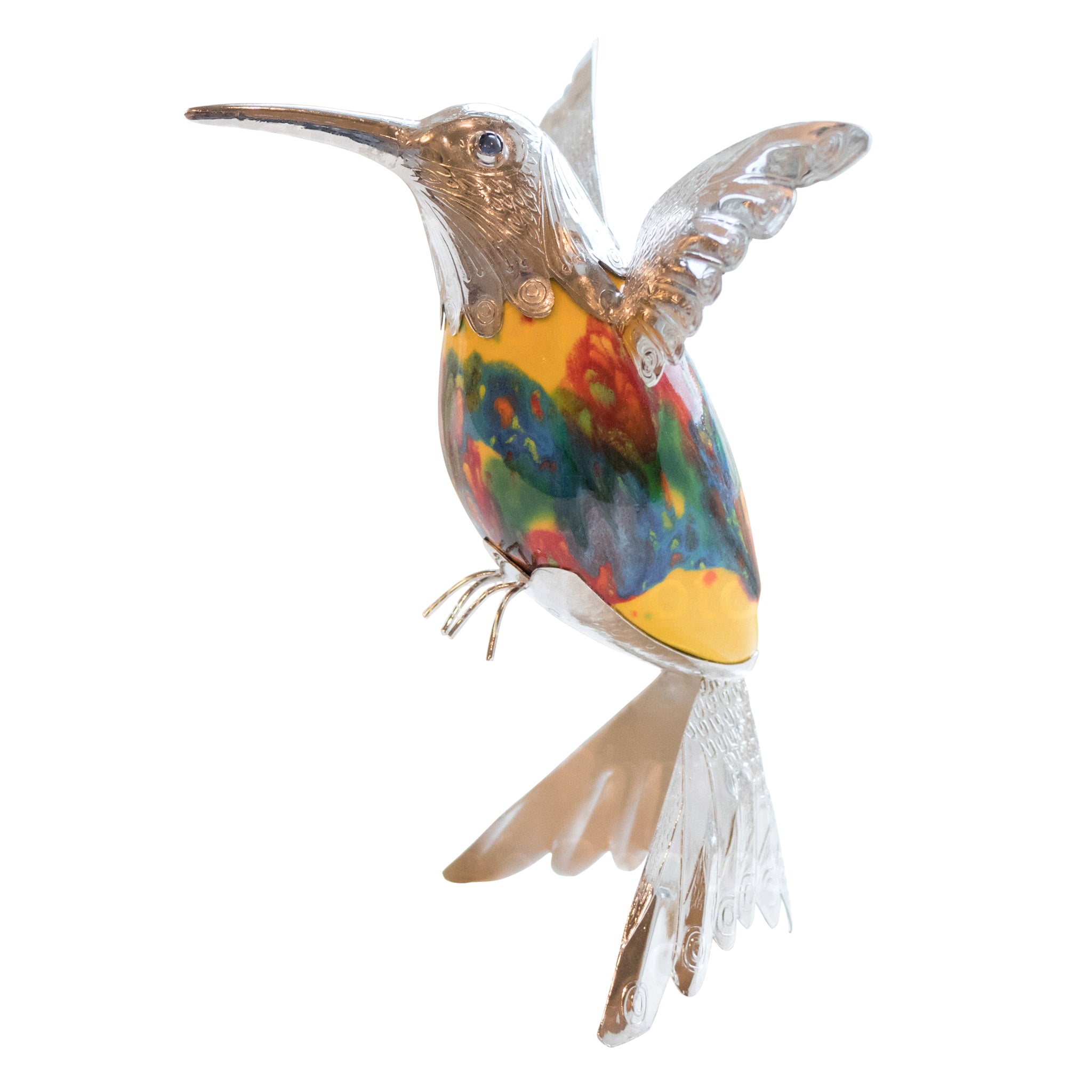 Blooming Garden Hummingbird, Large