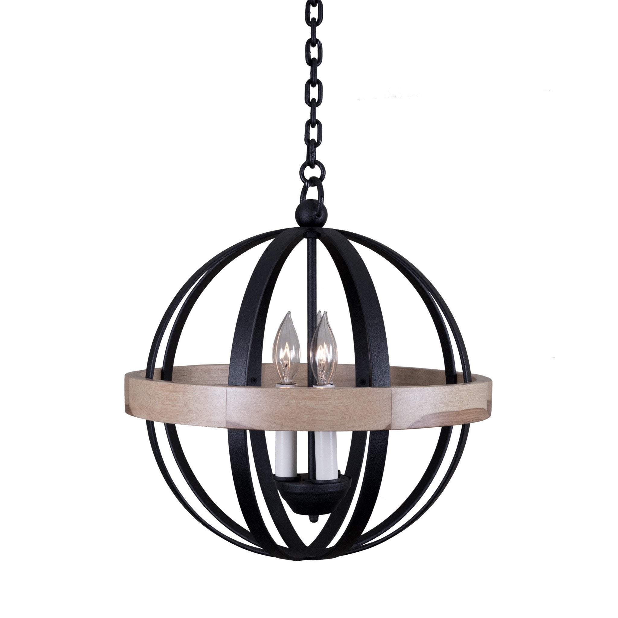 Luna Globe Pendant Small Stained
