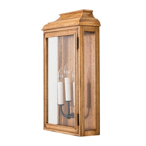 Lutyens Low Profile Lantern Sconce, Estate, 3-Light (Painted)